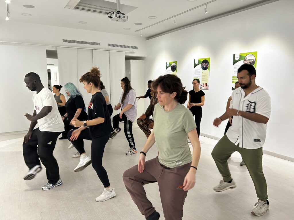 Clase de Afrodance de Thomas Pereira en Barcelona